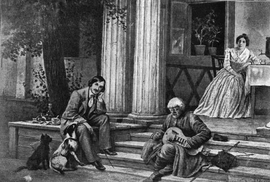 �.�.������. ������ � ������� ����������
Gogol in manor Vasilyevka by Adrian M. Volkov