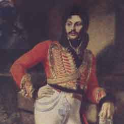 �������� ��.�.����������. ������� ����-���������� ���������� ������� ������������� ��������
Postal card �Portrait of Eugraph V. Davydov by Orest A. Kiprensky�