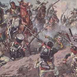 �������� �1812. ����������� �����
Postal card �1812. Borodino battle�