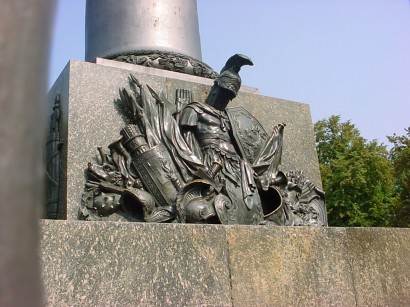 �������� �100-����� ���������� ������� � �������
Monument �100 years of the Poltava victory� in Poltava