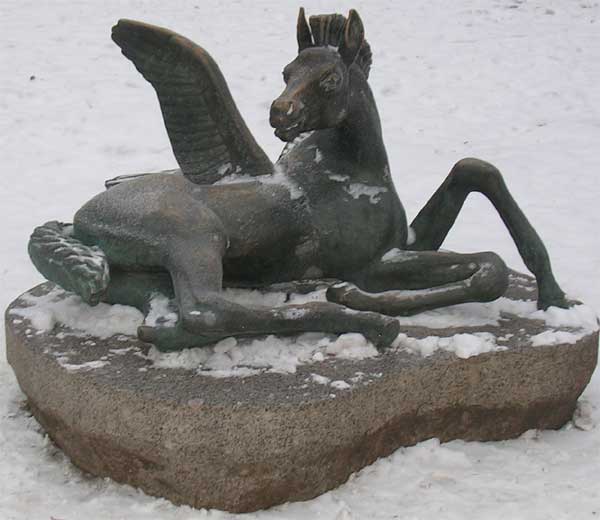 �������� �.�.������
Monument to Sergy A. Esenin