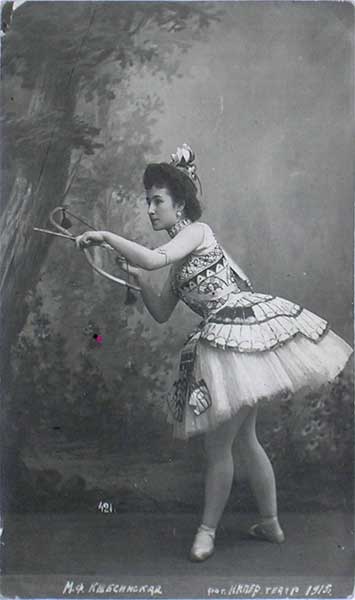 ���������� � ������ ����� ������� �. ����
Matilda F. Kshesinskaya in the ballet �Pharaoh's daughter� by C. Pugni