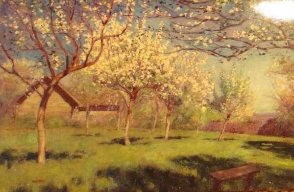 �.�.�������. �������� ������
Blossoming apple-trees by Isaac I. Levitan