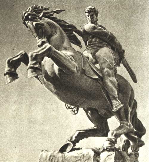 �������� ������ ���������� � �������
Monument to David Sasunsky in Erevan