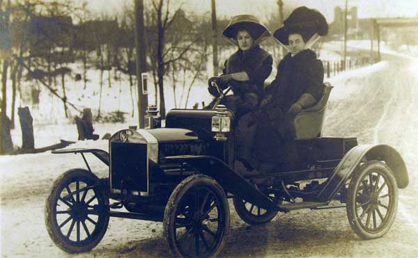 ��������. �� ���������� �������
Postal card. Crossing America by Automobile