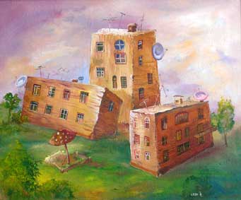 �.�.�������. ��������� ����
Brick houses by Roman V. Velichko