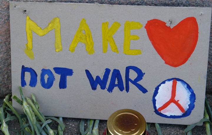 19 ������ 2015. ���� �������, ������� ������
April 19, 2015. �Peace for Ukraine, freedom for Russia�