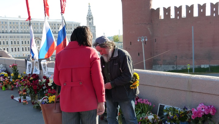 6 ��� 2015. ������ ����
May 6, 2015. The Nemtsov bridge