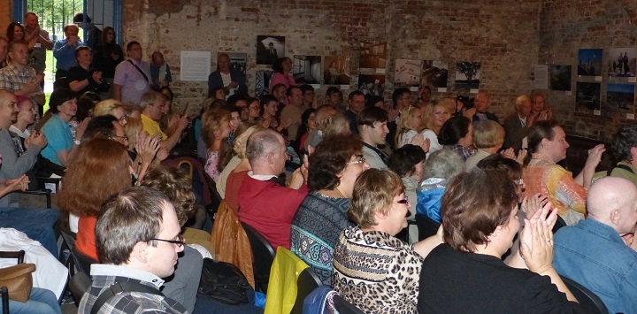 27 ���� 2015. ����������������� ����� � ��������� ������� �������
June 27, 2015. The beneficent evening party in support of prisoners of conscience