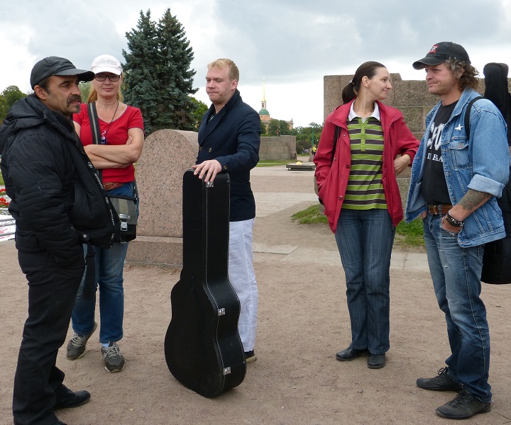 13 �������� 2015. ������ � ������ ����������
September 13, 2015. The meeting in protection of St.-Petersburg