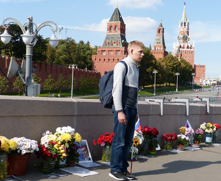 20 �������� 2015. ������ ����
September 20, 2015. The Nemtsov bridge