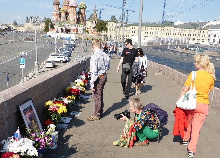 20 �������� 2015. ������ ����
September 20, 2015. The Nemtsov bridge