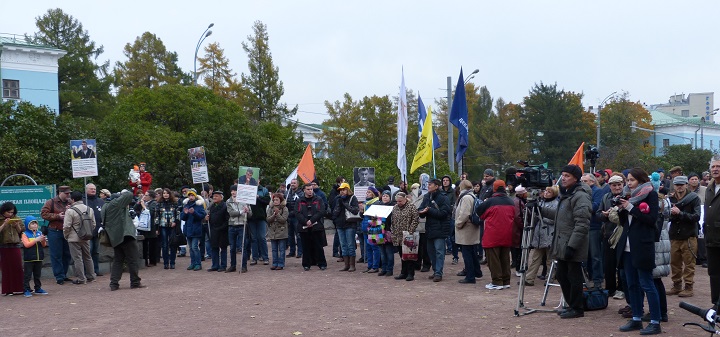 17 ������� 2015. ������ ���� �����!�
October 17, 2015. The meeting �No war!�