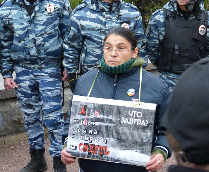 17 ������� 2015. ������ ���� �����!�
October 17, 2015. The meeting �No war!�