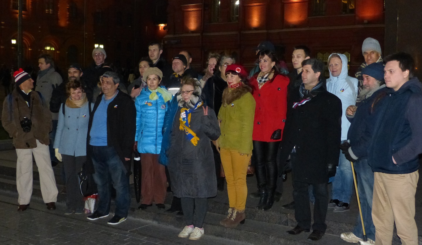 ����� �� ����� ������. 17 ������� 2015
The picket for change of authority. October 17, 2015