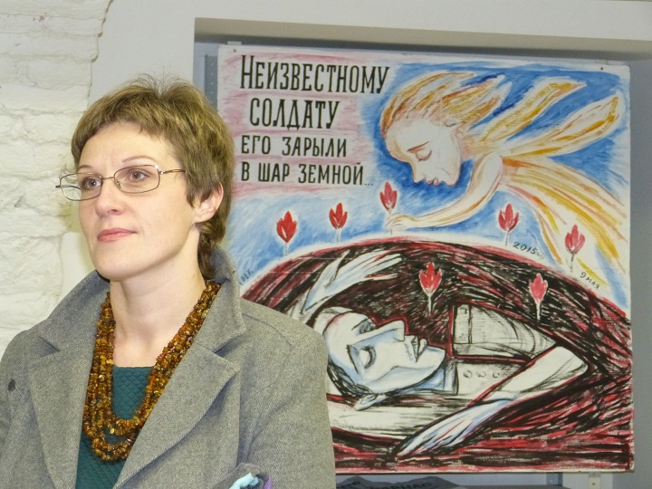 14 - 24 ������ 2015. �������� ����� ������. ������. �.�.�������. ��������, ��������
November 14 - 24, 2015. Exhibition �Theme of fate. Russia. Helen A. Osipova. Painting, placards�