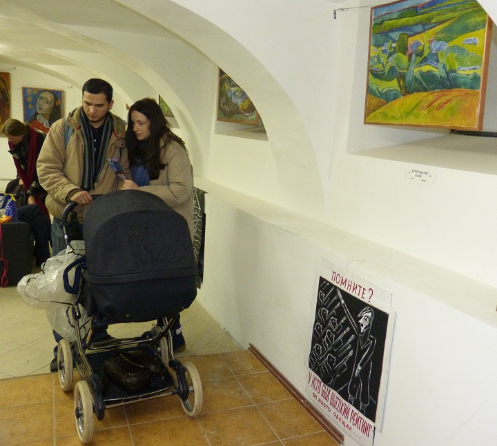 14 - 24 ������ 2015. �������� ����� ������. ������. �.�.�������. ��������, ��������
November 14 - 24, 2015. Exhibition �Theme of fate. Russia. Helen A. Osipova. Painting, placards�