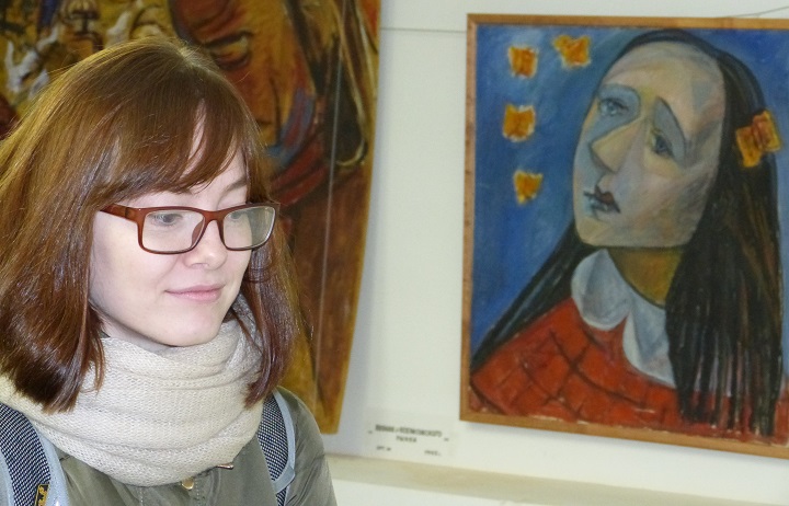 14 - 24 ������ 2015. �������� ����� ������. ������. �.�.�������. ��������, ��������
November 14 - 24, 2015. Exhibition �Theme of fate. Russia. Helen A. Osipova. Painting, placards�