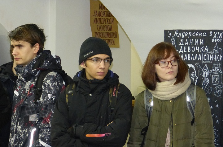 14 - 24 ������ 2015. �������� ����� ������. ������. �.�.�������. ��������, ��������
November 14 - 24, 2015. Exhibition �Theme of fate. Russia. Helen A. Osipova. Painting, placards�