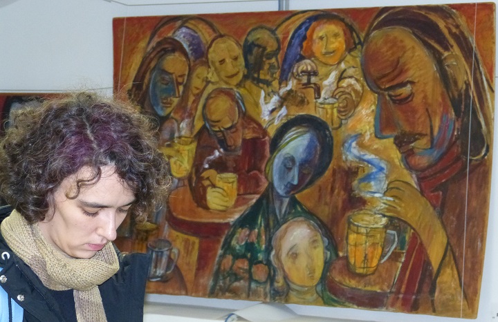 14 - 24 ������ 2015. �������� ����� ������. ������. �.�.�������. ��������, ��������
November 14 - 24, 2015. Exhibition �Theme of fate. Russia. Helen A. Osipova. Painting, placards�