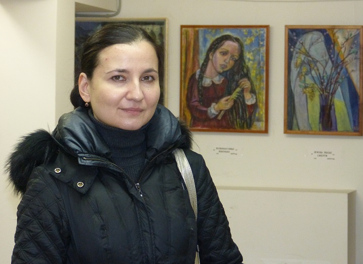 14 - 24 ������ 2015. �������� ����� ������. ������. �.�.�������. ��������, ��������
November 14 - 24, 2015. Exhibition �Theme of fate. Russia. Helen A. Osipova. Painting, placards�