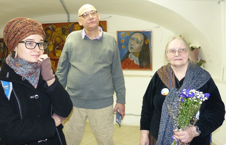 14 - 24 ������ 2015. �������� ����� ������. ������. �.�.�������. ��������, ��������
November 14 - 24, 2015. Exhibition �Theme of fate. Russia. Helen A. Osipova. Painting, placards�