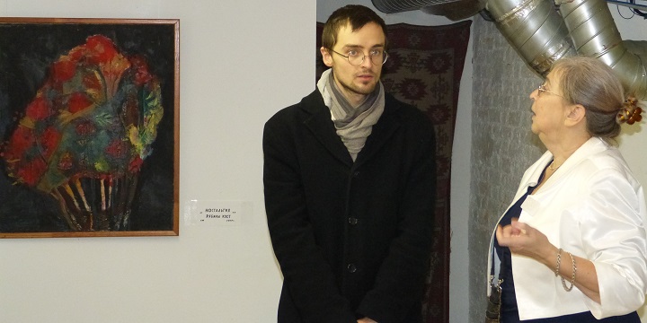 14 - 24 ������ 2015. �������� ����� ������. ������. �.�.�������. ��������, ��������
November 14 - 24, 2015. Exhibition �Theme of fate. Russia. Helen A. Osipova. Painting, placards�