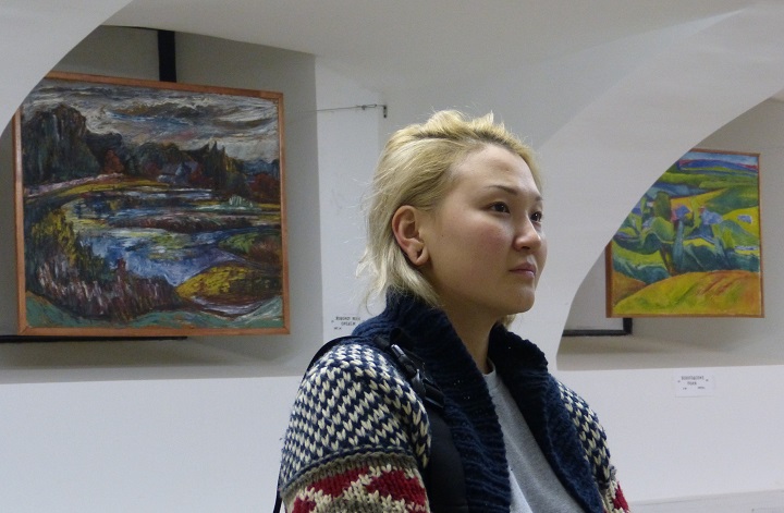 �������� ����� ������. ������. �.�.�������. ��������, ��������
November 14 - 24, 2015. Exhibition �Theme of fate. Russia. Helen A. Osipova. Painting, placards�