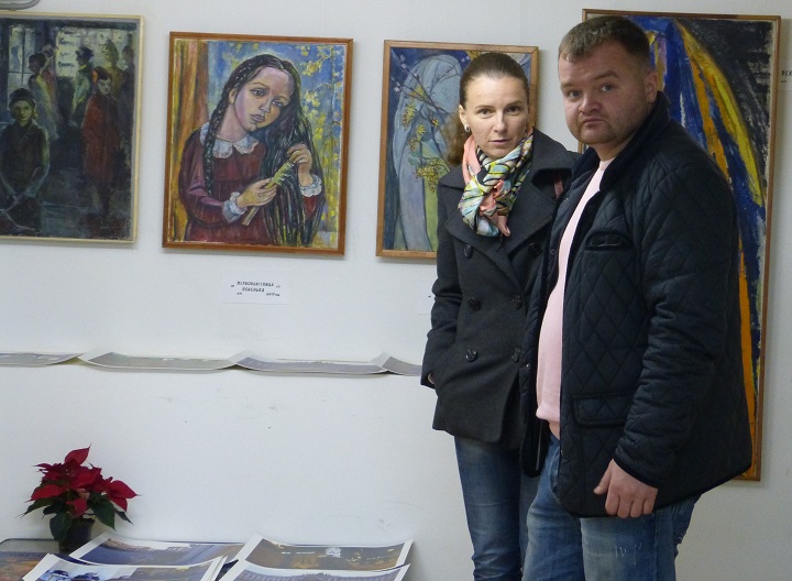 �������� ����� ������. ������. �.�.�������. ��������, ��������
November 14 - 24, 2015. Exhibition �Theme of fate. Russia. Helen A. Osipova. Painting, placards�