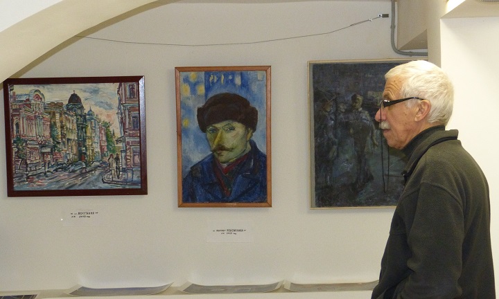 �������� ����� ������. ������. �.�.�������. ��������, ��������
November 14 - 24, 2015. Exhibition �Theme of fate. Russia. Helen A. Osipova. Painting, placards�