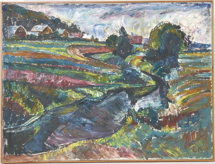 �.�.�������. ��������, ���� ������
Krasnitsy, Oredezh river by Helen A. Osipova