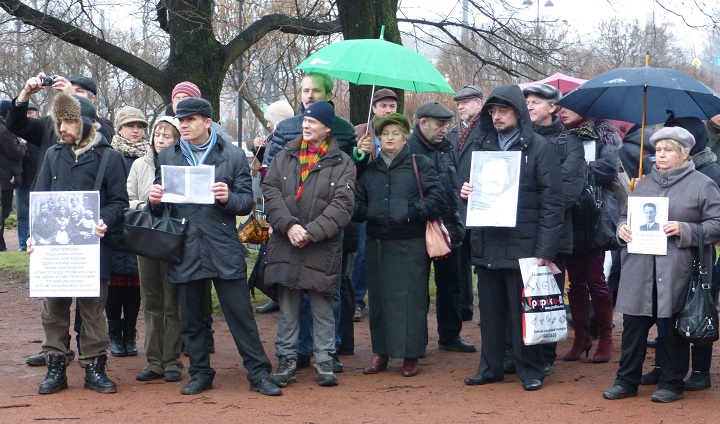 20 ������� 2015. ����� ������ ����� ���������� ���������
December 20, 2015. Action in memory of victims of Stalin repressions