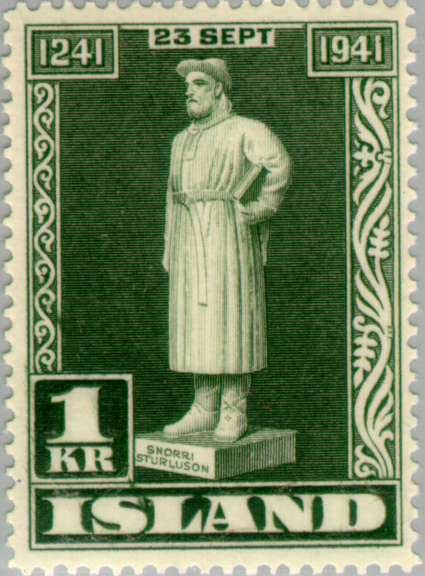 �������� ���������� � ����������
Monument to Snorri Sturluson in Reykjavic