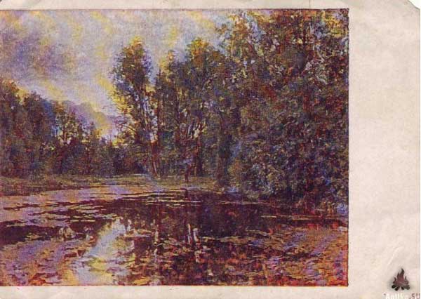 ����� �.�. �������� ����
Overgrown pond by Valentin A. Serov