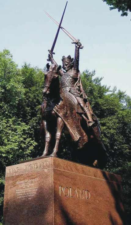 �������� ������ � ���-�����
Monument to Jogaila in New York