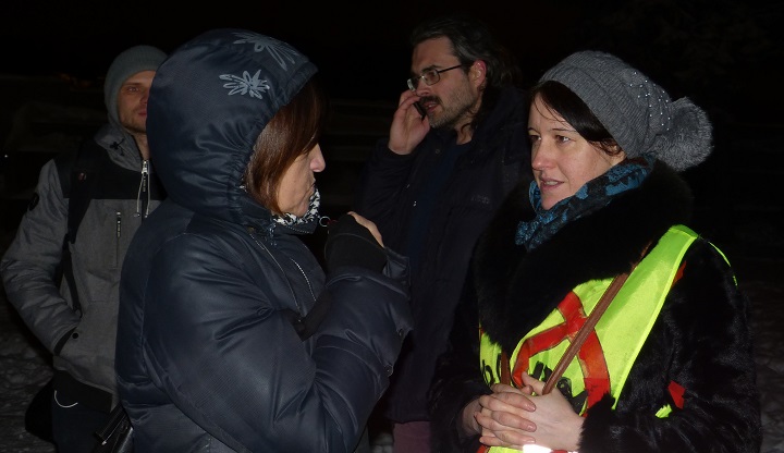 19 ������ 2016. ���� ������ ��������� ��������� � ���������� ���������
January 19, 2016. Memory day of Anastasia Baburova and Stanislav Markelov