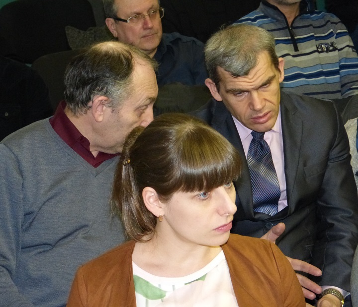 25 ������� 2016. ������� � ����� ������
February 25, 2016. The meeting with Elias Yashin