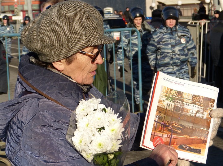 27 ������� 2016. ���� ������ ������ �������
February 27, 2016. The march in memory of Boris Nemtsov