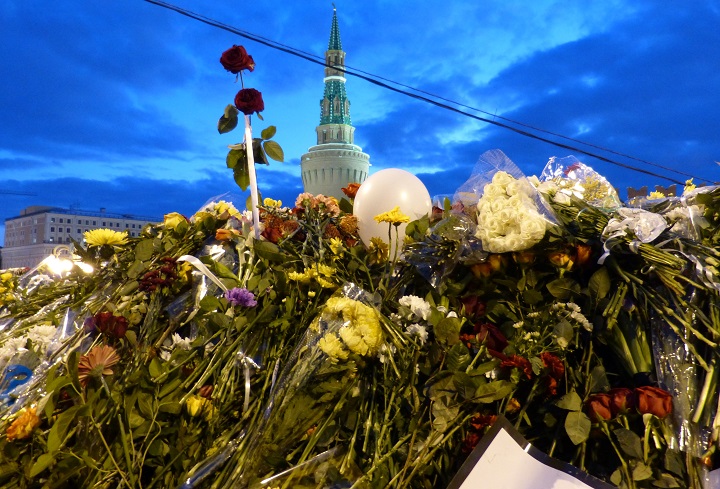 27 - 28 ������� 2016. ������ ����
February 27 - 28, 2016. The Nemtsov bridge