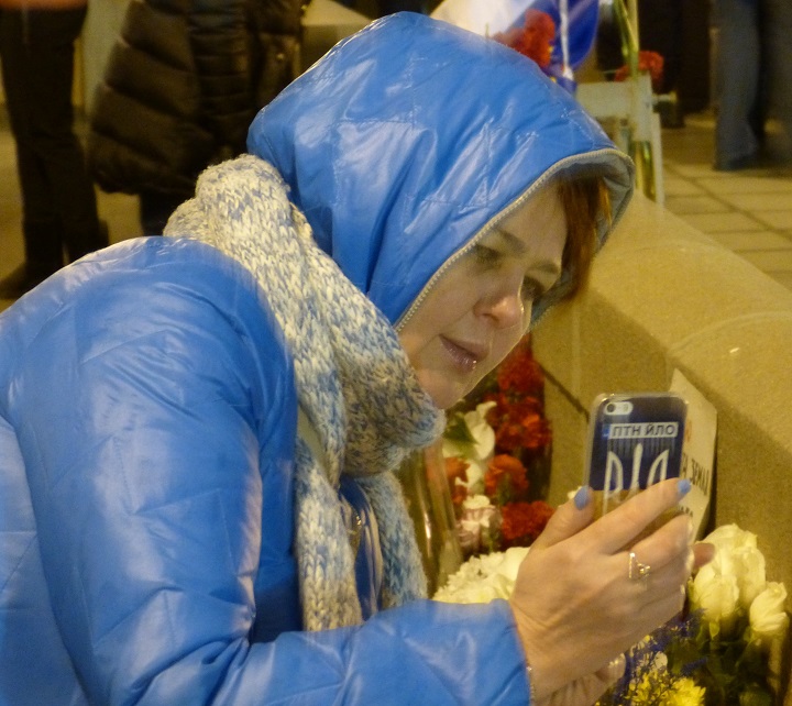 27 - 28 ������� 2016. ������ ����
February 27 - 28, 2016. The Nemtsov bridge