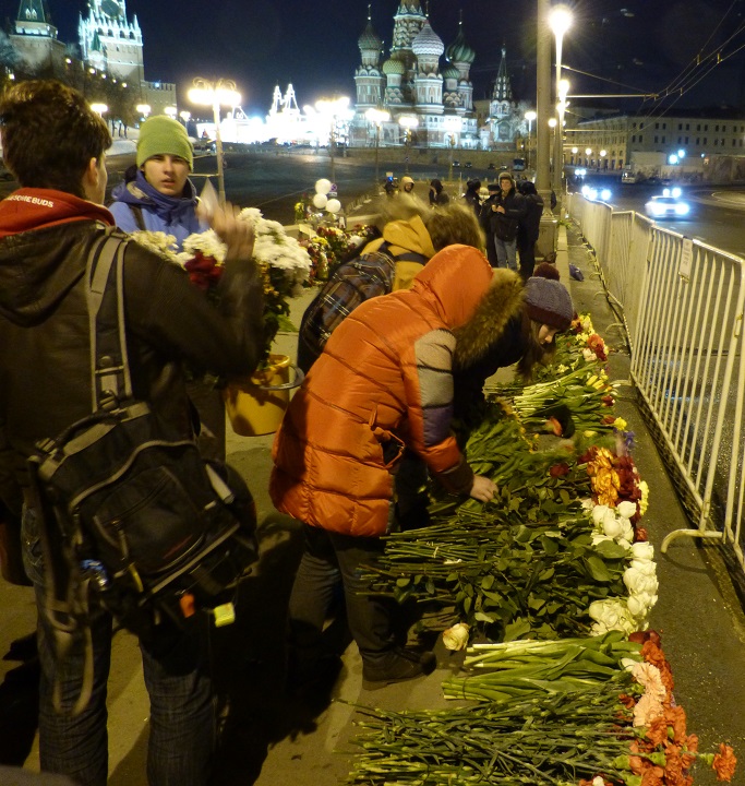27 - 28 ������� 2016. ������ ����
February 27 - 28, 2016. The Nemtsov bridge