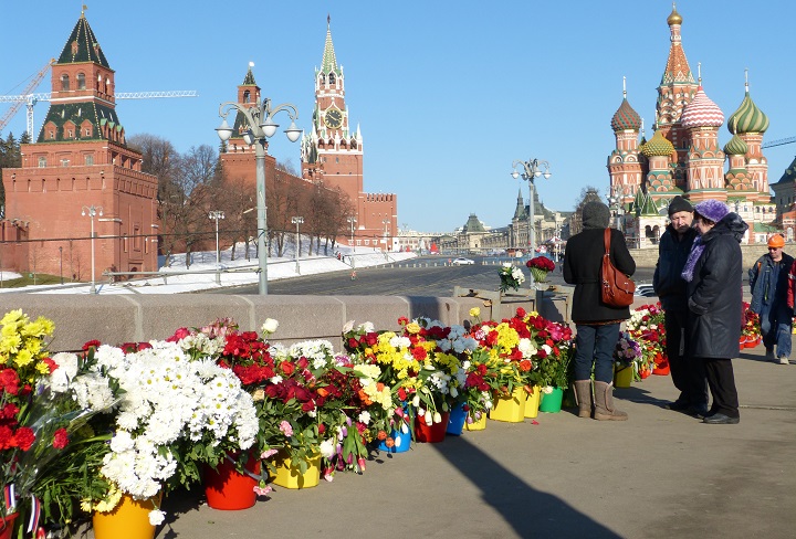 27 - 28 ������� 2016. ������ ����
February 27 - 28, 2016. The Nemtsov bridge