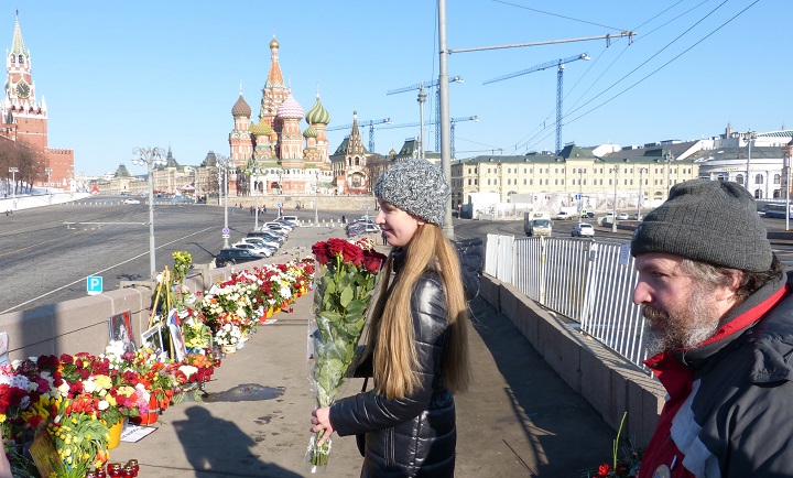 27 - 28 ������� 2016. ������ ����
February 27 - 28, 2016. The Nemtsov bridge