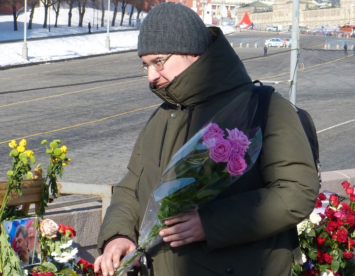 27 - 28 ������� 2016. ������ ����
February 27 - 28, 2016. The Nemtsov bridge