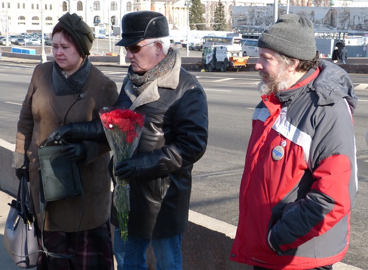 27 - 28 ������� 2016. ������ ����
February 27 - 28, 2016. The Nemtsov bridge