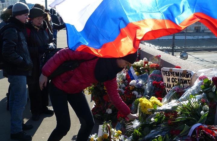 27 - 28 ������� 2016. ������ ����
February 27 - 28, 2016. The Nemtsov bridge