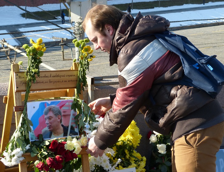 27 - 28 ������� 2016. ������ ����
February 27 - 28, 2016. The Nemtsov bridge