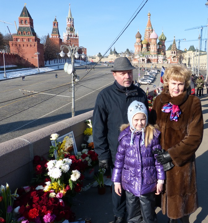 27 - 28 ������� 2016. ������ ����
February 27 - 28, 2016. The Nemtsov bridge