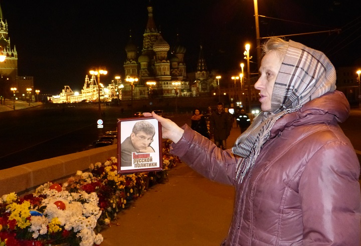 27 - 28 ������� 2016. ������ ����
February 27 - 28, 2016. The Nemtsov bridge