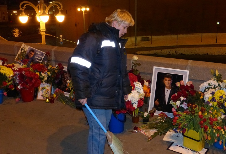 27 - 28 ������� 2016. ������ ����
February 27 - 28, 2016. The Nemtsov bridge